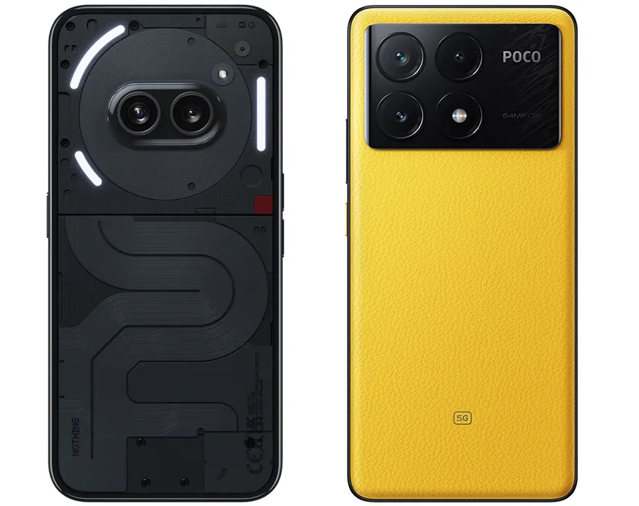 Nothing Phone 2a vs Poco X6 Pro