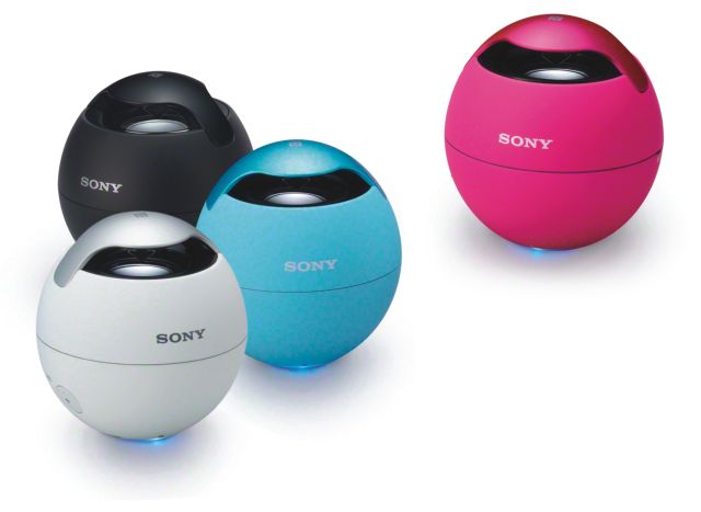 Sony Introduces Wireless NFC and Bluetooth Speakers