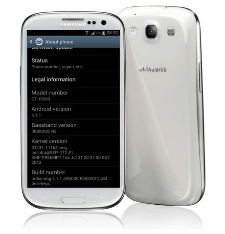 Android 4.1 Firmware for Galaxy S3 Android 4.1 Firmware for Galaxy S3