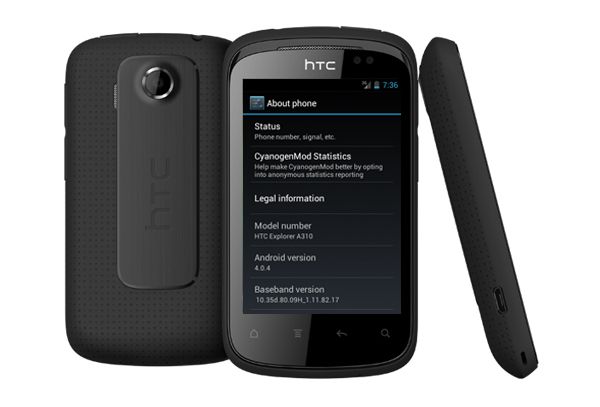 CM9 on HTC Explorer 