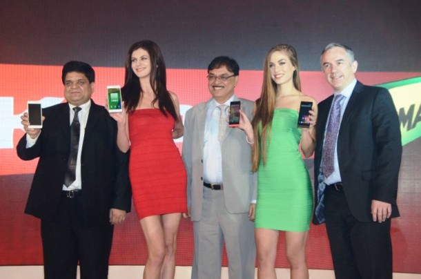 Karbonn Mediatek launch Titanium phones