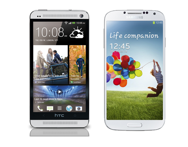 HTC one vs Galaxy S4
