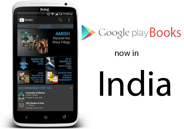 Google Play Books available in India
