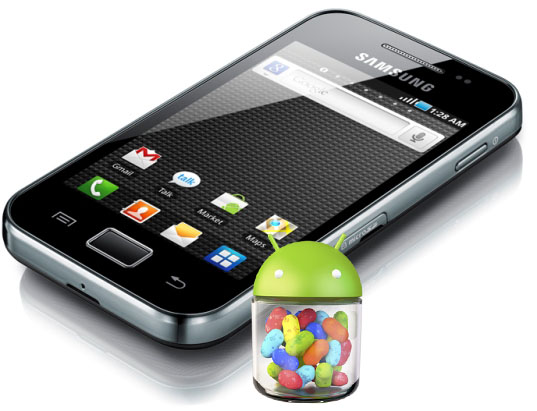 Android 4.1 Jelly Bean ROM Galaxy Ace