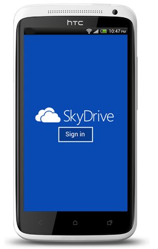 SkyDrive for Android