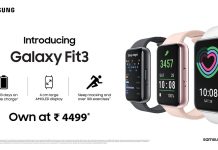 Samsung Galaxy Fit3 – 1.63″ AMOLED Display for Rs. 4999 Galaxy Fit3